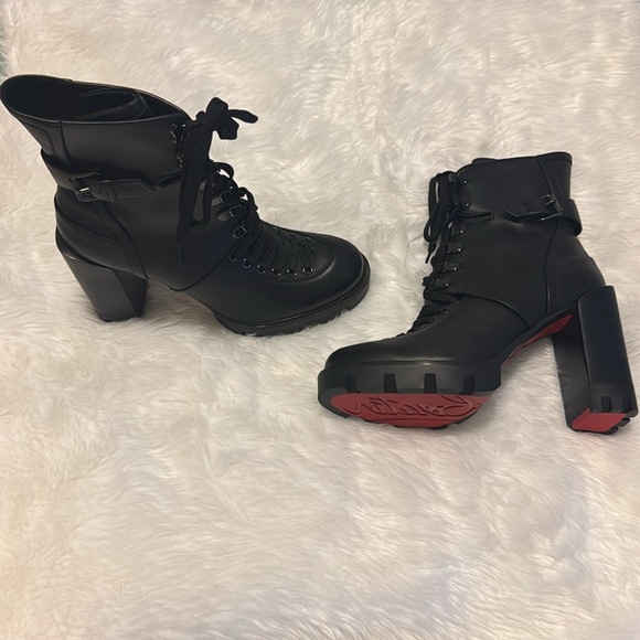 Christian Louboutin Black Ankle Boots - Picture 7 of 11